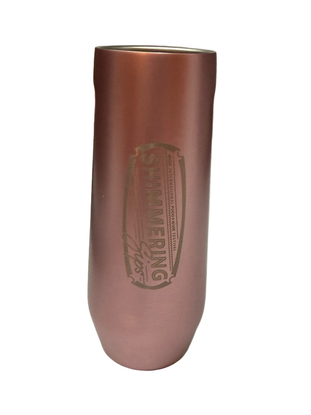 Corkcicle Rose Gold Shimmering Stainless Tumbler